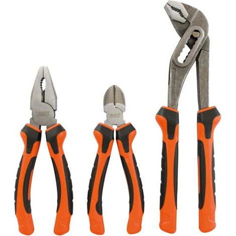 JUEGO DE 3 ALICATES 160MM 180MM 240MM FISCHER DAREX 804492 (1/2)