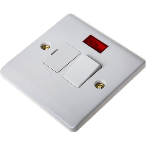 Rs Pro – Dérivation avec fusible 13A – 2 voies avec interrupteur – Montage mural – Pour espaces confinés – Indice de protection IP20 (1/3)