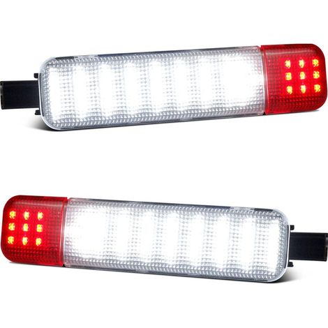 Iluminación LED interior para puerta, luz de cortesía, indicador de advertencia compatible con Silverado/Sierra 1500 1999-2006 2001-2006 3500 2500 HD 1999-2006 Yukon 1995-1999 (1/5)