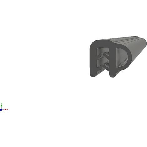Joint d'étanchéité RS PRO noir, 20m x 10 mm x 11.2mm ( Prix pour Bobine de 20 Mètres )