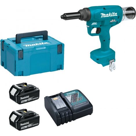 Makita DRV250RTJ Rivettatrice a batteria 18V (1/3)