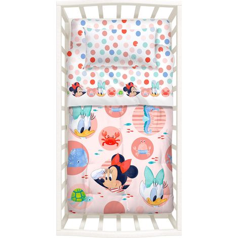Caleffi Trapunta Con Paracolpi Lettino Baby Minnie (1/3)