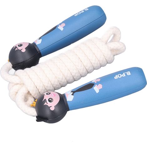 Corde à sauter enfant motif dessin animé, longueur réglable, fitness sport Prince (1/5)