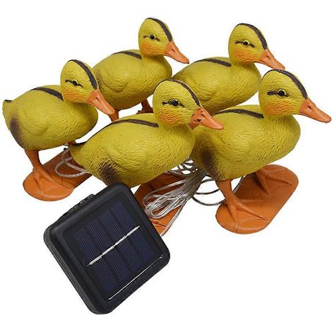 Lampe solaire de jardin, éclairage de chemin, compatible avec l'extérieur, lot de 1 (1/5)