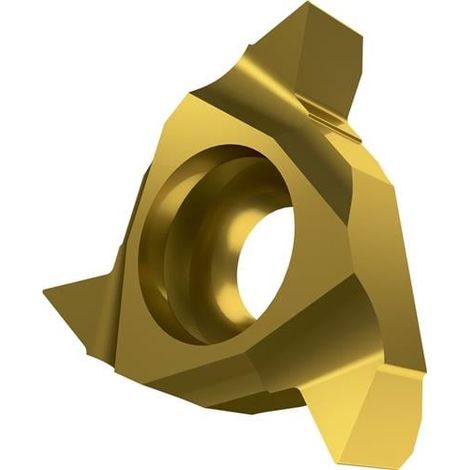 Gewindedreh-Wendeschneidplatte ISO TN 16NLA55:T8030 Innenkreis-D. 9,525mm PVD (1/2)