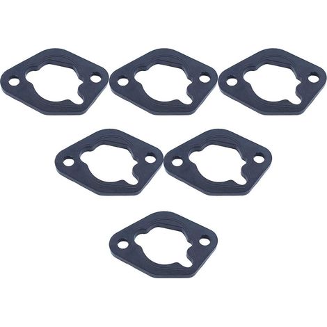 Jeu de 6 joints d'espacement de carburateur Adefol et filtre à air pour Honda GX160 GX200 GX140 GX120 pour Stens 485-181 (1/5)