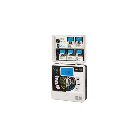 CENTRALINA PROGRAMMATORE ELETTRICA I-DIAL 24V AC INDOOR PIPPO- - 6 stazioni - RAIN