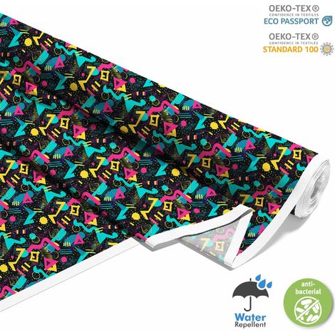 Dekorativer Oxford für den Außenbereich - Motiv Geometrisch I DX3435 (1/5)