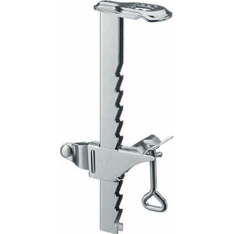 Schneider Electric – Pince de fixation balcon en acier argent – Dimensions 14.5 x 41 cm – Type de fixation avec anneaux – Poids 0.622 kg (1/4)