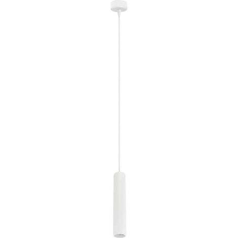 Suspension cylindrique 1xGU10 Ari blanc