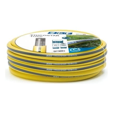 Tubo Trico Star 15 m giallo opaco diam. 15 mm per giardino (1/2)