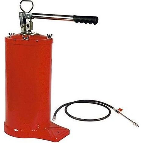 INGRASSATORE A BARILE 8KG - CON TUBO E TESTINA Pompa ingrassaggio BONEZZI ITALY (1/2)