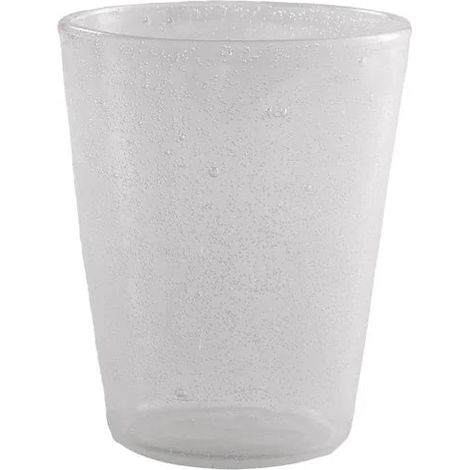 Zani Serafino Memento Synth Bicchiere da Acqua in Metacrilato Bianco