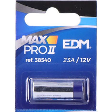 Pile 23a 12v Max-pro Edm Pile Alcaline 12v Pour Télécommandes Et Petits Appareils - Edm (1/3)
