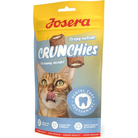 Josera Crunchies Dental gesunde, bunte Leckerlis für Katzen