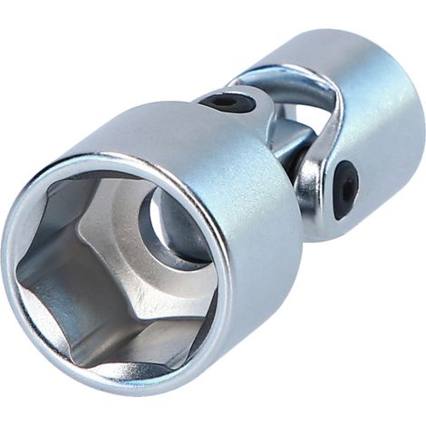 KS Tools 1/4 Sechskant-Stecknuss mit Gelenk, 10 mm