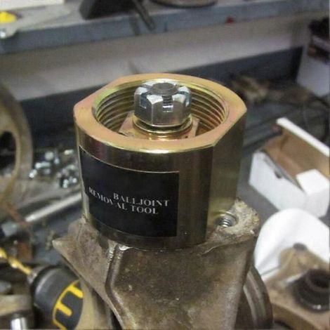 Extracteur De Rotule Avant - Acier Zingué - Pour Quad Et SSV Polaris À Suspension À Jambes De Force - 1 Pièce (1/5)
