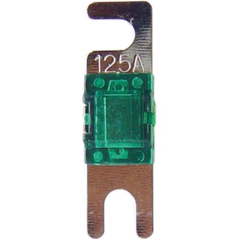4 Mini fusibles ANL 125A Argent