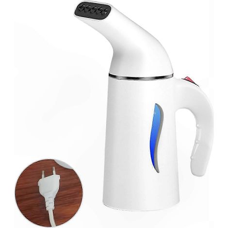 Mini-Reisedampfglätter, 800 W, tragbar, knitterfrei, 150 ml Fassungsvermögen, ideal für Zuhause und unterwegs (1/5)