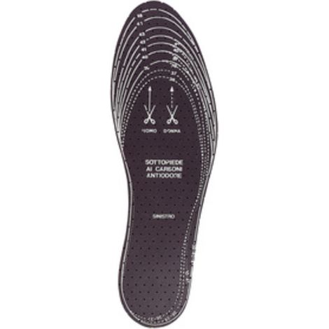 SOLETTE DX-SX CARBONE MISURA DA 36 A 46 Q.TA 24