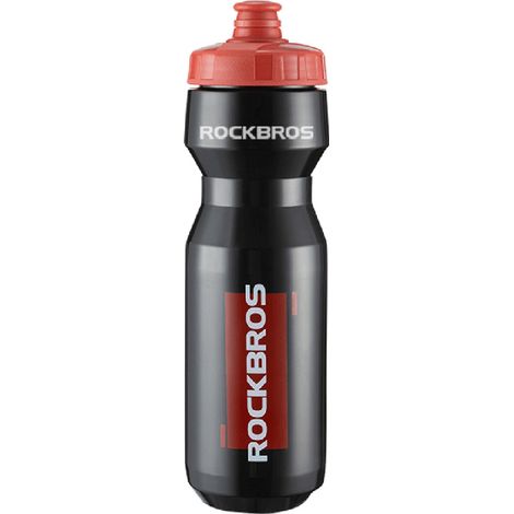 Borraccia da bicicletta 750 ml - nera e rossa (1/5)