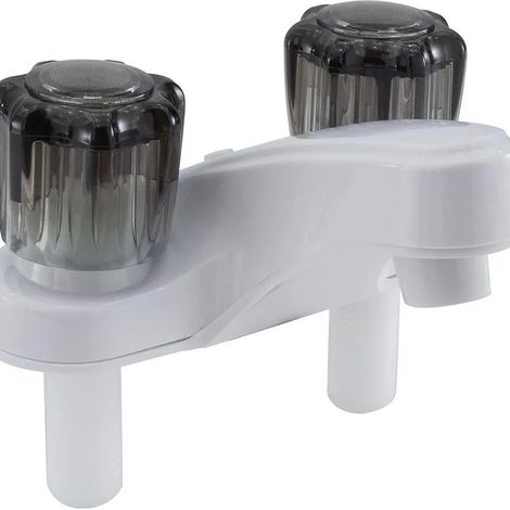 Grifo de lavabo de doble manija (1/2)