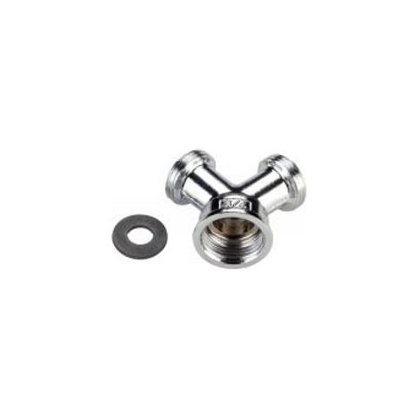 Wpro – Raccord de robinetterie en laiton – Filetage entrée 1/2'' – Fixation rapide – 8015250091823 (1/5)