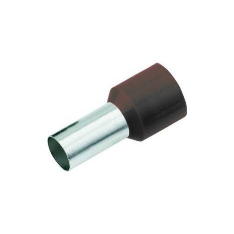 Cimco 18 0948 Capocorda 1.50 mm² Parzialmente isolato Nero 100 pz. (1/2)