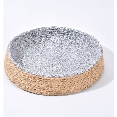 Panier grattoir en osier pour chat S 35 cm (1/5)