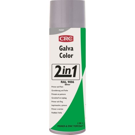 Pintura antioxi. 500 ml crc ral 9006 plata galvacolor crc