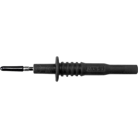 Pointe de touche Mueller Electric BU-26106-0 CAT III 1000 V noir 1 pc(s) R520372