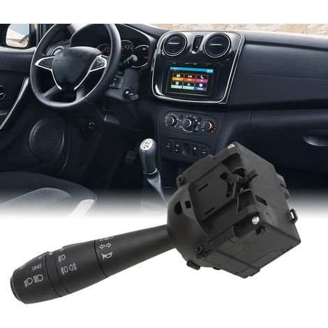 Intermitente Interruptor mando luces 8201167988 per Dacia Dokker Duster Logan Lodgy Sandero Clio mando Columna De Dirección Interruptor 255405056R (1/3)