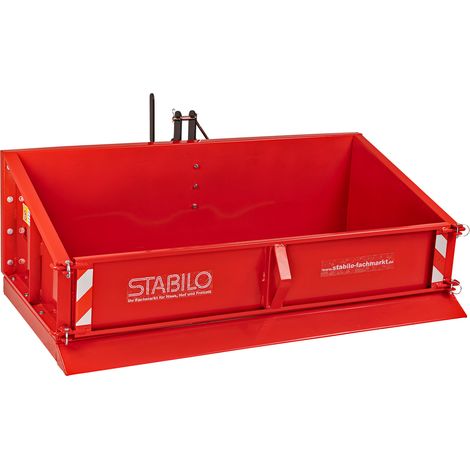 Heckcontainer Heckmulde Kippmulde Mulde Kippcontainer Transportmulde Basic 150cm