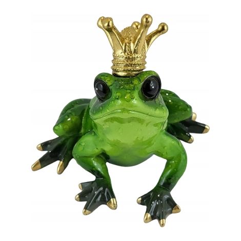 Froschfigur mit Prinzenkrone (1/5)