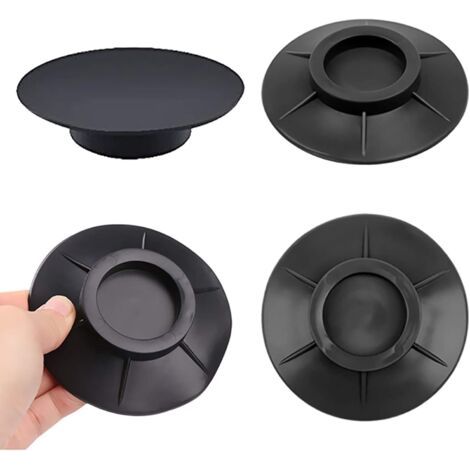 Set mit 4 Gummi-Vibrationsdämpfern – Rutschfest – Antivibrationsmatte – Silikon-Schutzmatte – Antivibrationsmatte – Stoßdämpfende Matte – Antivibrationsmatte für Waschmaschine