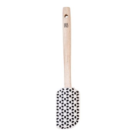 SPATULE LANGUE EN SILICONE ET BOIS BRISA