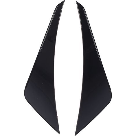 Becquet latéral de pare-chocs avant, 2 pièces, look sportif, augmente la stabilité, remplacement pour Miata ND à partir de 2016, noir brillant (1/5)