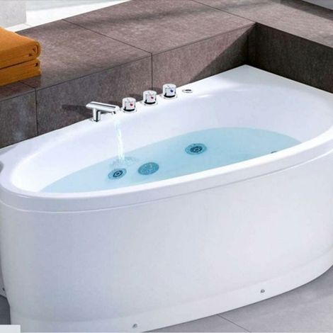 Robinet Baignoire Mélangeur - Laiton Massif - Salle De Bains Et Douche - 1 Pièce (1/3)