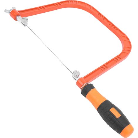 Scie à main pour enfants en alliage d'aluminium, en forme de U et réglable - accessoire de menuiserie (1/5)