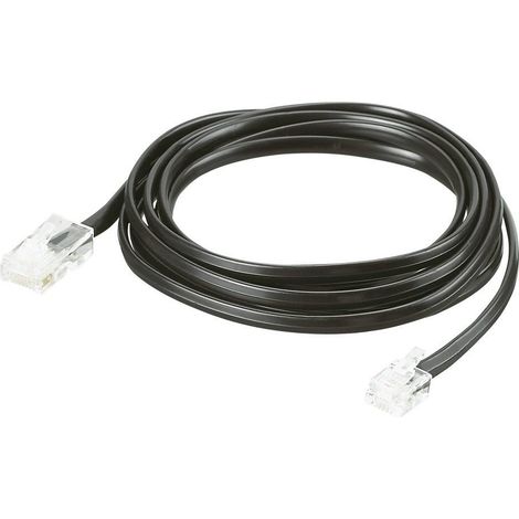 Cordon pour appareil téléphonique 1 embout RJ11 et 1 embout RJ45 longueur 2m LEGRAND 051694