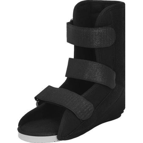 Chaussures post-opératoires, plâtre, fracture du pied, chaussures de convalescence post-chirurgicales, protection pour la marche, ajustables, respirantes, à bout ouvert, rééducation GMM (1/5)
