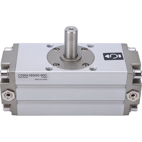 Vérin pneumatique double étanchéité en alliage d'aluminium 0.7MPA équipement pneumatique CDRA1BS50-90C (1/5)
