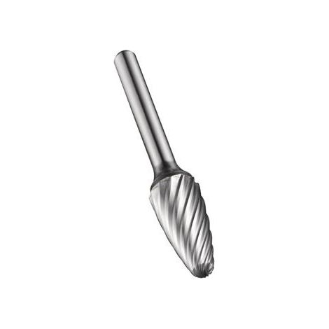 Fraise à tige de 9,6 mm en HSS, longueur de tête de 19 mm (1/3)