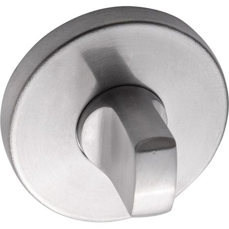 Rosetas redondas para manijas de puertas interiores de inodoro, satinadas y mate (1/2)