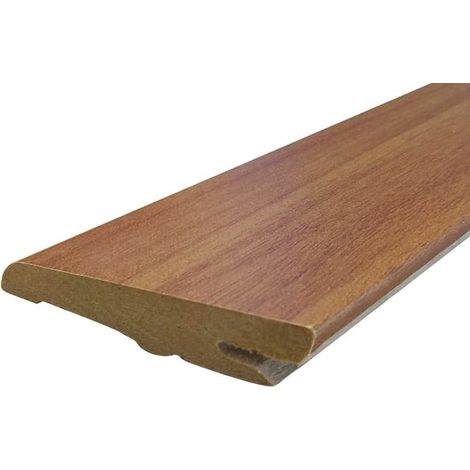 10 pezzi Battiscopa Mdf Rivestito Ciliegio mm 15 x 75 x mm 2400