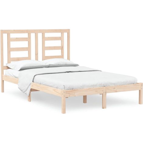 Maison Exclusive - Massivholzbett 120x190 cm