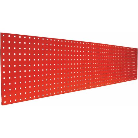 Panel herramientas rojo GR36, 1180x20x940mm Metalworks 856001178