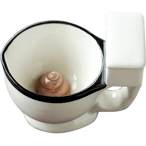 Mug WC humoristique en porcelaine - tasse à café originale pour lui (1/5)