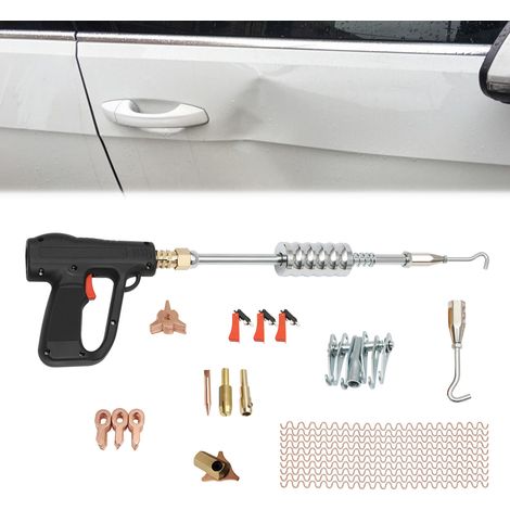 Accessoires Étui Outil de débosselage Carrosserie Réparation Spotter Dispositif de soudage Débosselage Voiture Carrosserie Outil De Réparation Dent Puller Kit Pour Démontage