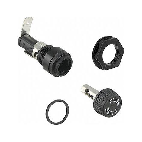 Porte-fusible monté sur panneau Eaton Eaton Bussman taille 5 x 20mm 16A 250V c.a. ( Prix pour 1 )